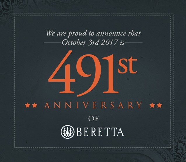 491 aniversario de BERETTA